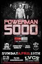 Powerman 5000 flyer 
