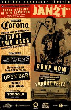 Johnny Two Bags flyer