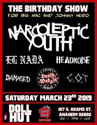 Narcoleptic Youth flyer