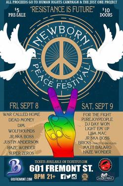 Newborn Peace Festival flyer