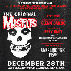 Misfits MGM Grand flyer