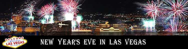 New Years Eve in Las Vegas stock photo