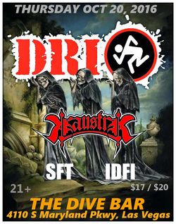 D.R.I. flyer