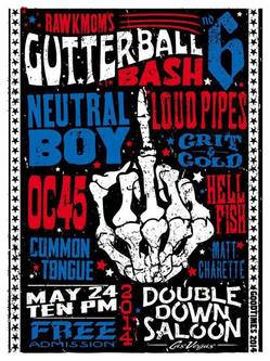 The Loud Pipes flyer
