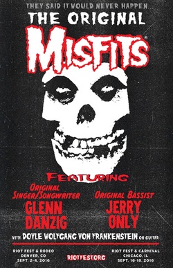 Misfits reunion flyer