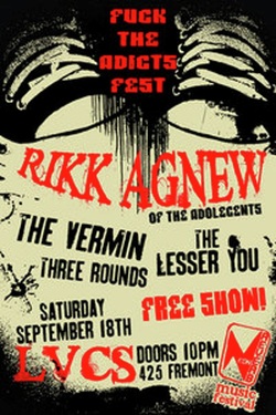 Fuck The Adicks Fest Flyer
