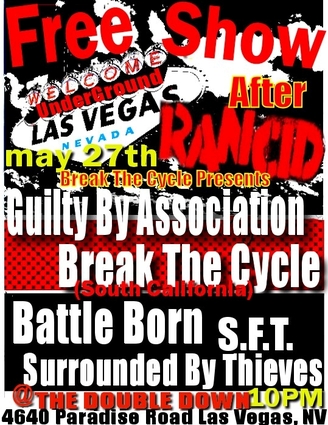 Guilty By Association Flyer