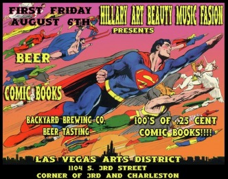 Comic Books & Beer Flyer
