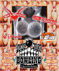Punk Mock Bowling flyer