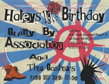 Guilty By Association Flyer