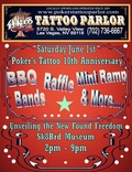 Pokers Tatto 10th Anniversary flyer