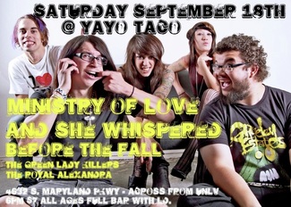 Ministry Of Love Flyer