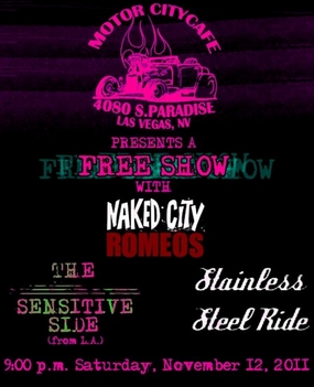 Naked City Romoes Flyer