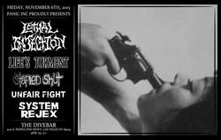 Lethal Injection flyer