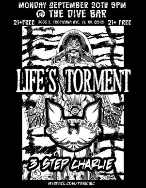 Life's Torment Flyer