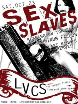 Sex Slaves Flyer