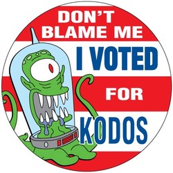 Don't Blame Me I Voted For Kodos