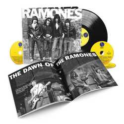 Ramones 40th Anniversary deluxe edition cover artwork